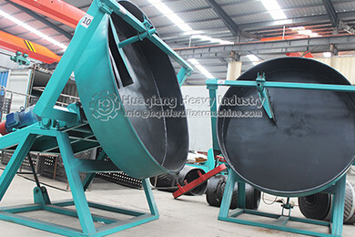 Nigeria disc granulation production line for delivery